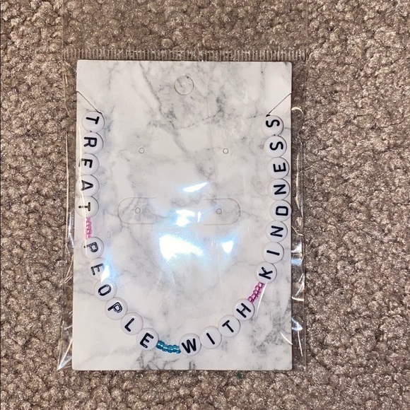 handmade Jewelry - Treat People With Kindness Necklace